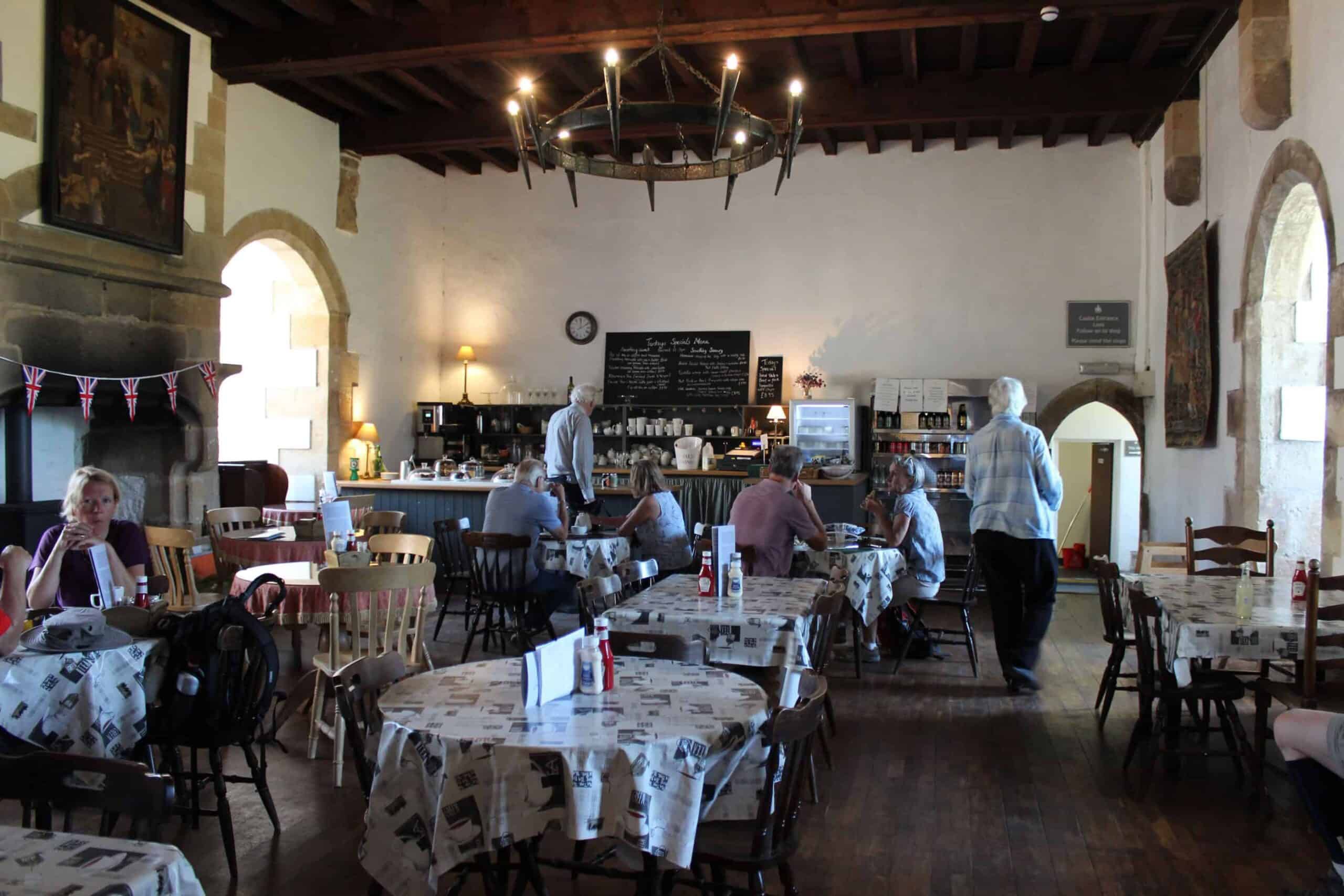 Bolton Castle Tea room