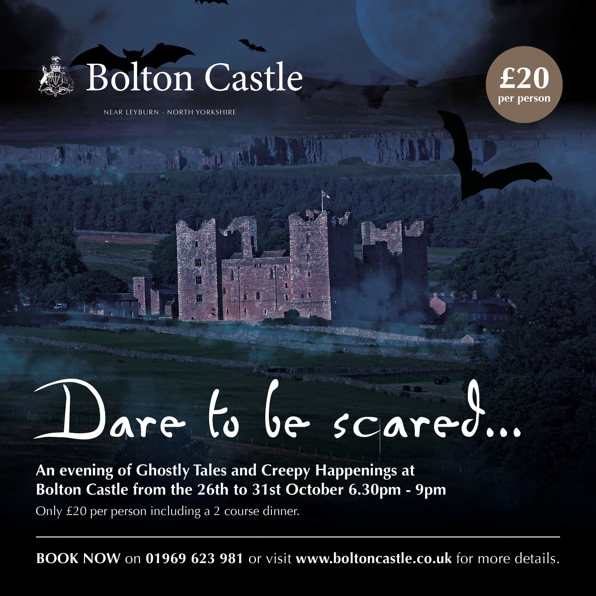 Halloween at Bolton Castle poster