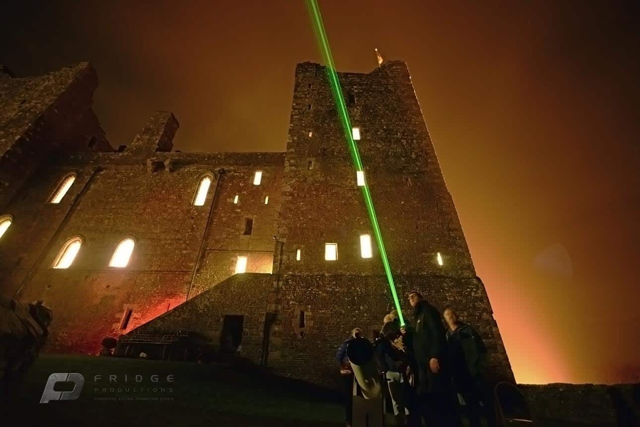 Dark skies event at Bolton Castle