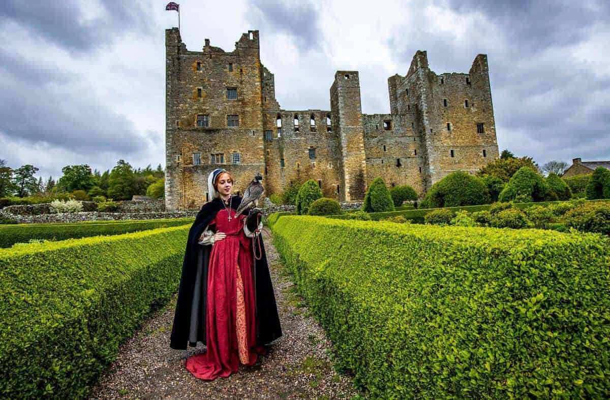 Mary Queen of Scots enactor