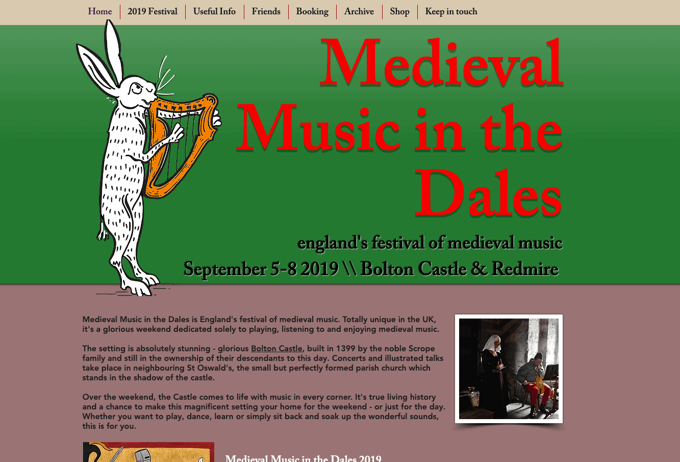 Medieval music in the dales