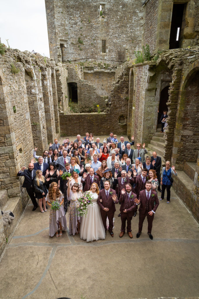 Piers and Lily's wedding at Bolton Castle 13th July 2019
