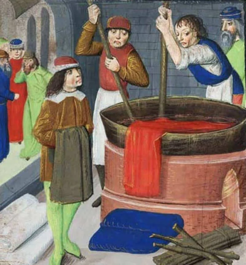 medieval-dyeing