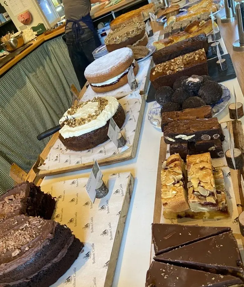 Bolton-castle-tea-room-cake-selection